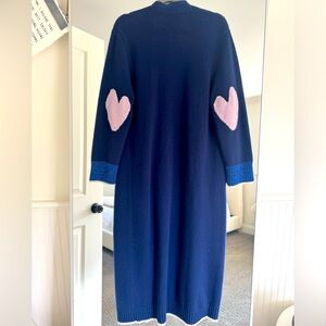 Kerri Rosenthal 100% Cashmere duster sweater. Size small.